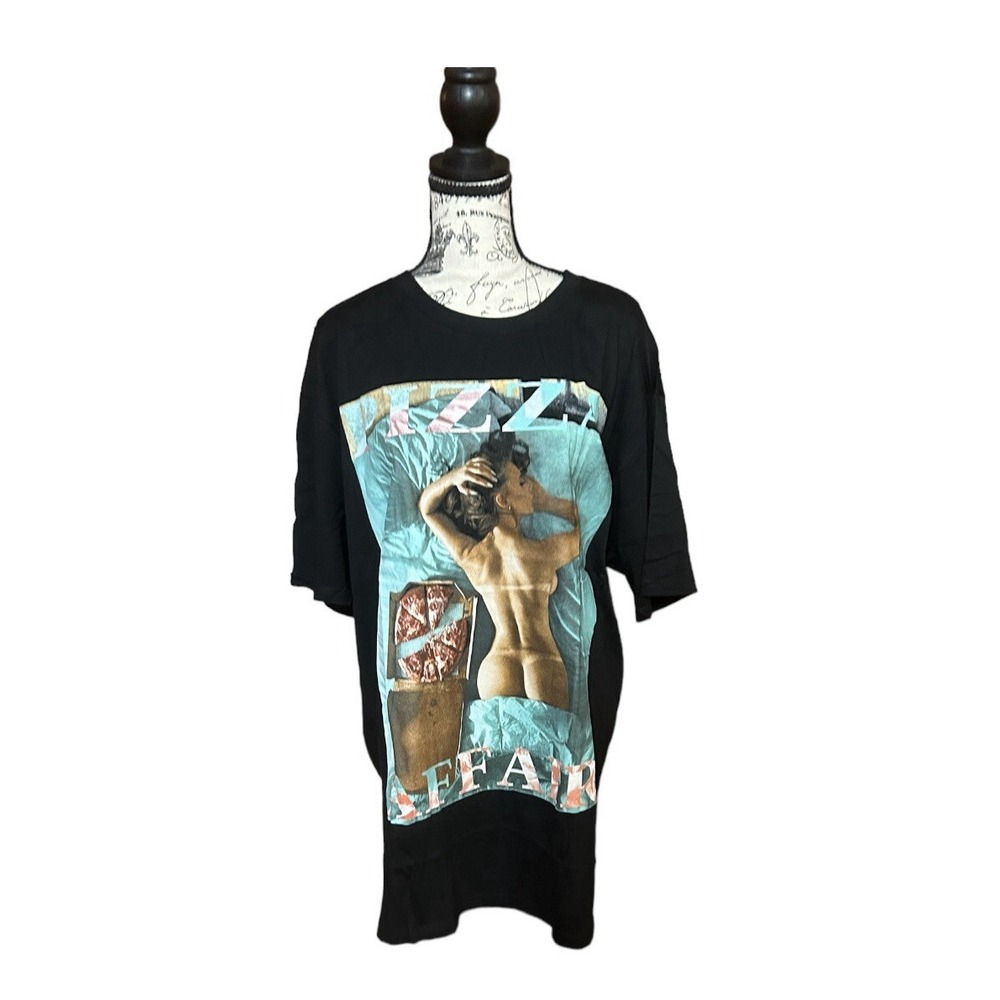 New Get Down Art Men's Gangster's XL Pizza Affair Short Sleeve Tee Shirt